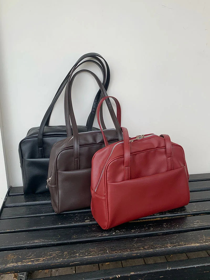 Korean Style Large Capacity Single Shoulder Bag for Women - JStorehub 