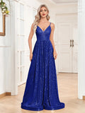 LucyInLove Elegant Slit Mermaid Evening Dress 2025 - Long Formal Gown - JStorehub 