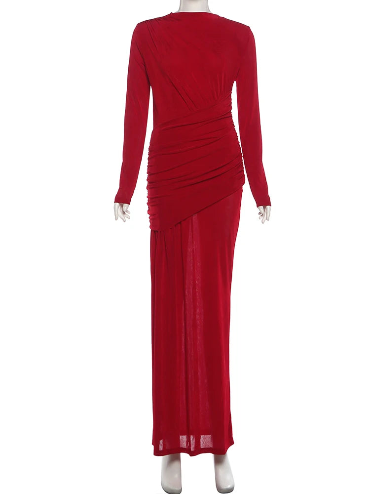 Women Dresses: NIBBER Ankle-Length A-Line Dress | Salman Store