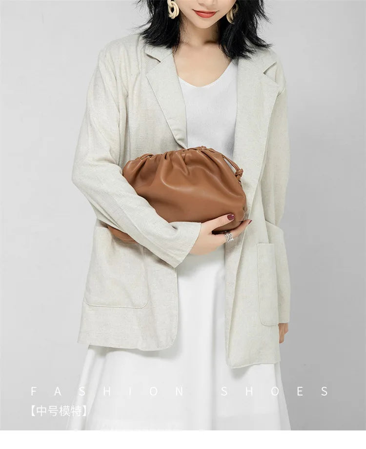 Luxury Soft PU Leather Shoulder Bag for Women - Small Crossbody Messenger Bag - JStorehub 