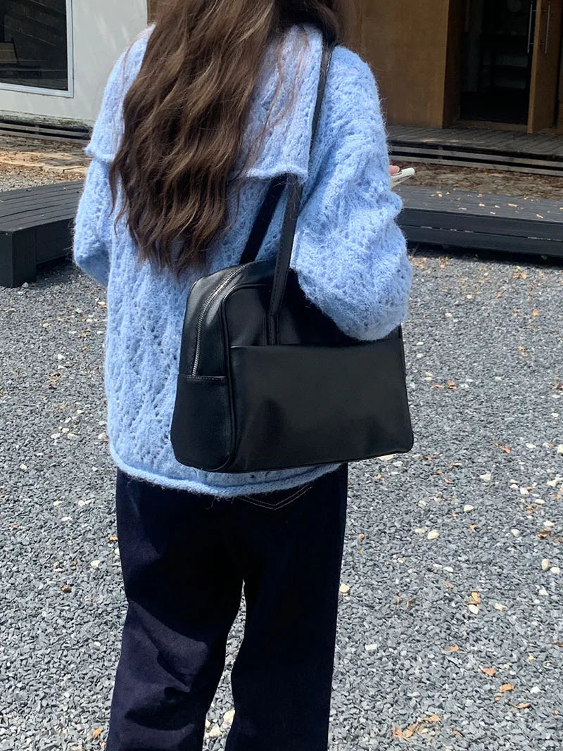 Korean Style Large Capacity Single Shoulder Bag for Women - JStorehub 