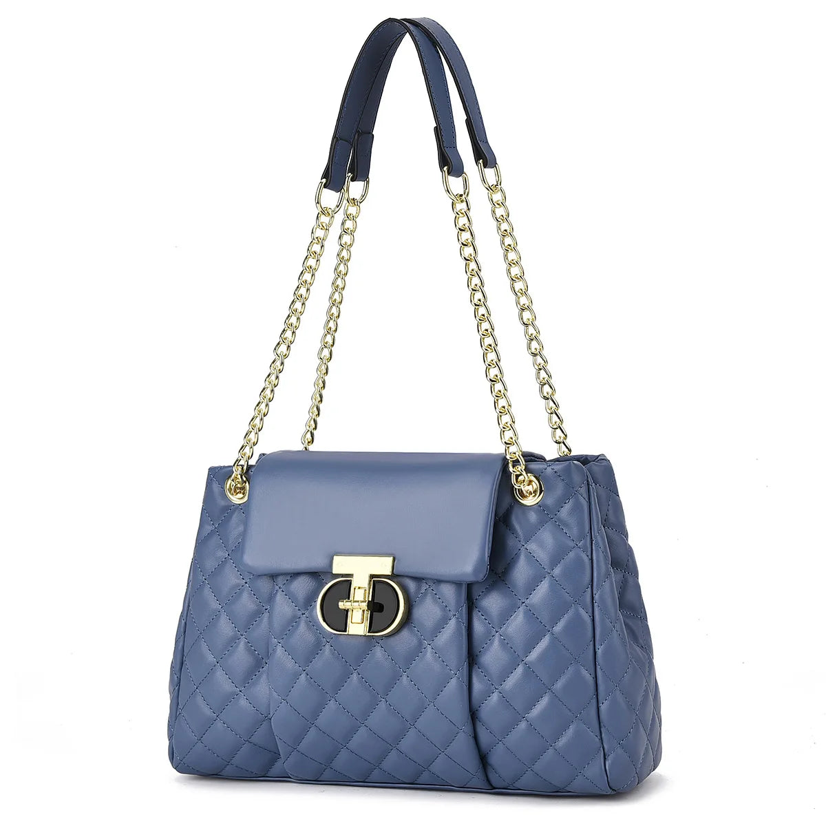 Luxury Brand Designer Women Fashionable Handbag with Diamond Grid - SalmanStore 