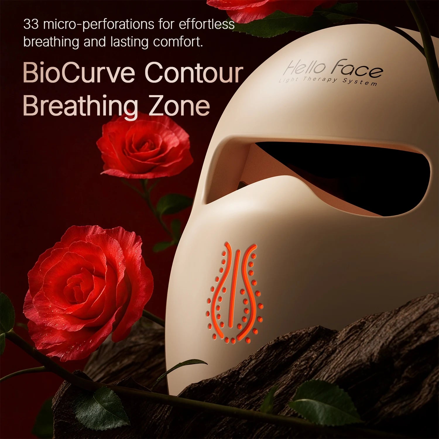 Hello Face M300 4D LED Light Therapy Mask - Anti-Aging & Acne Care - JStorehub 