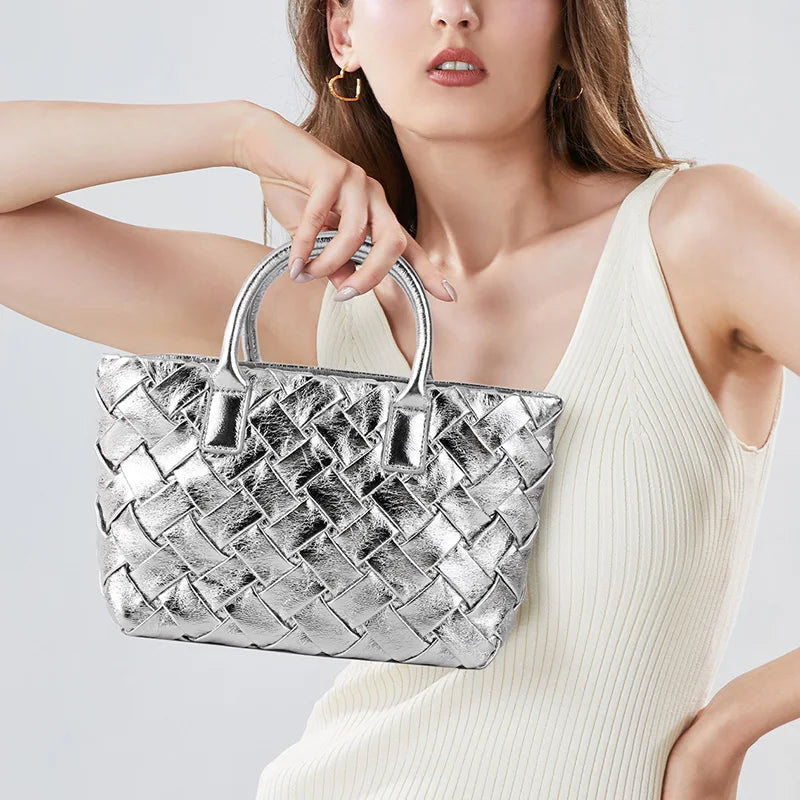 ZR Diary Pleated PU Leather Shoulder Bag for Women - Versatile Commuter Messenger Bag - JStorehub 