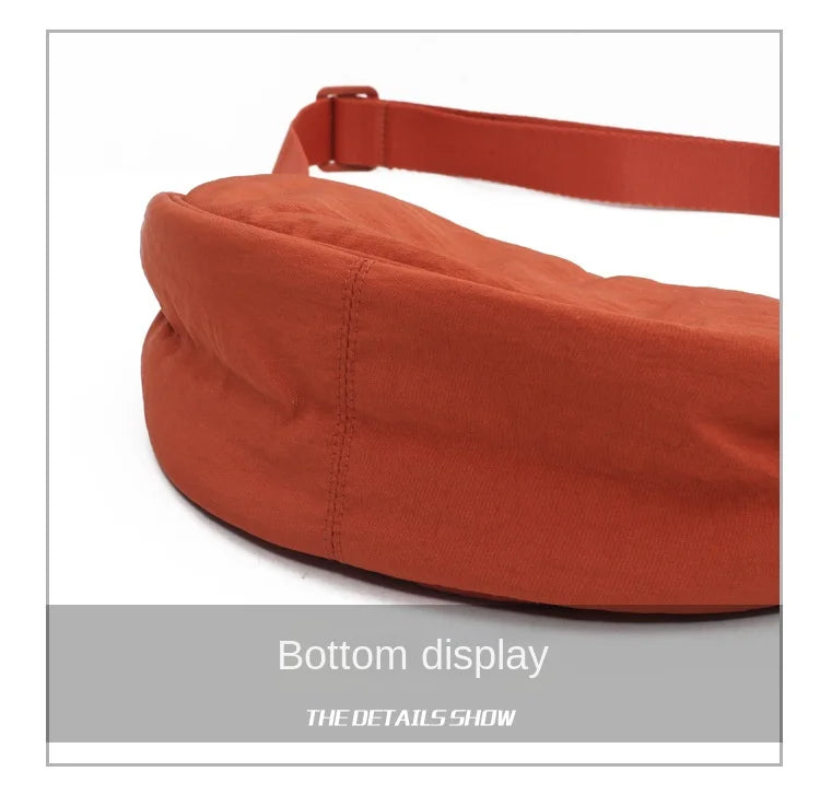 Casual Nylon Hobo Crossbody Bag for Women - Large Capacity Designer Shoulder - JStorehub 