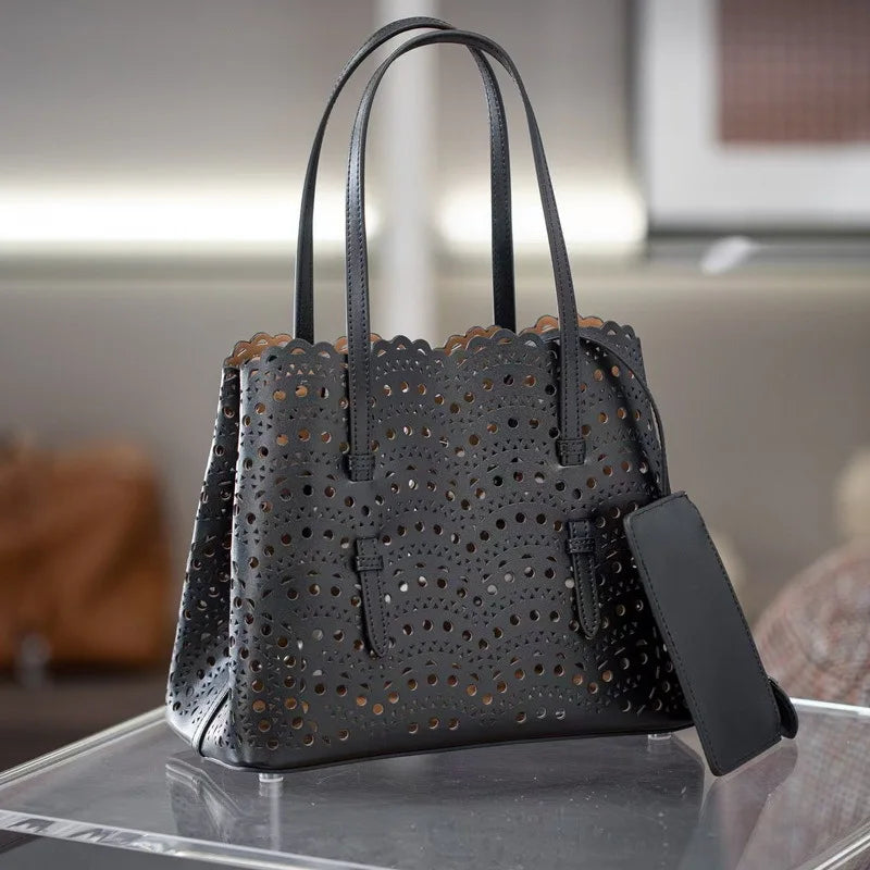 Beige Small Tote Shoulder Bag for Women - Handheld Travel Daily Bag