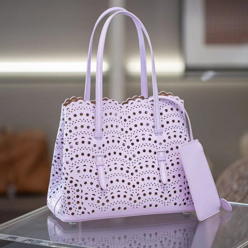 Beige Small Tote Shoulder Bag for Women - Handheld Travel Daily Bag