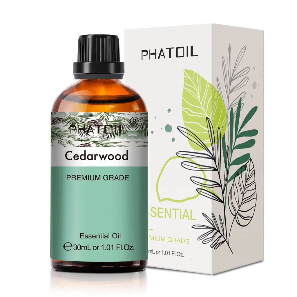 Phatoil 30ml Aromatherapy Essential Oil Set - Lavender Eucalyptus Vanilla Orange
