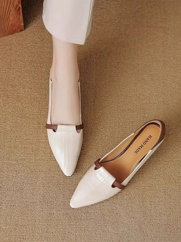 2026 Women's Pointed Toe High Heels - Comfortable Low Cut Pumps Sandals - JStorehub 