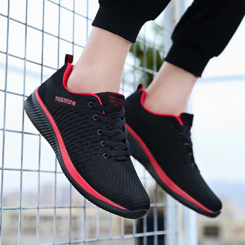 Summer Breathable Men's Casual Shoes Mesh Breathable Man Casual Shoes Fashion Moccasins Lightweight Men Sneakers Hot Sale 35-47