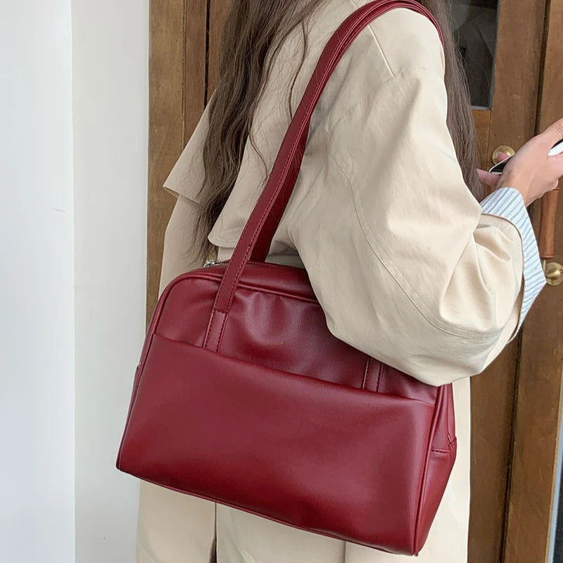 Korean Style Large Capacity Single Shoulder Bag for Women - JStorehub 