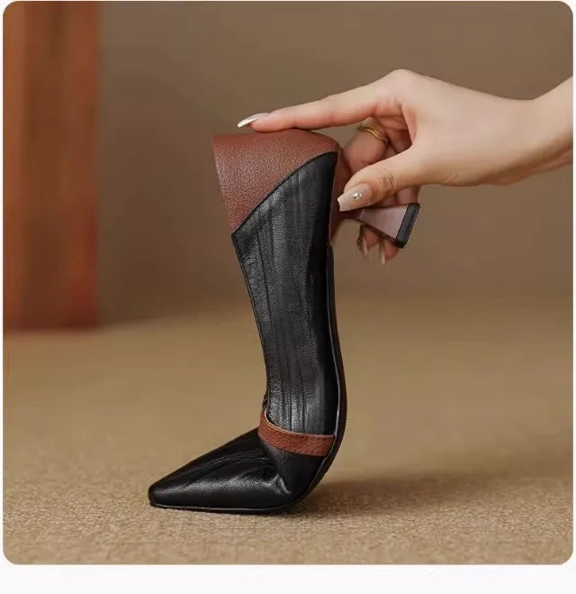 2026 Women's Pointed Toe High Heels - Comfortable Low Cut Pumps Sandals - JStorehub 