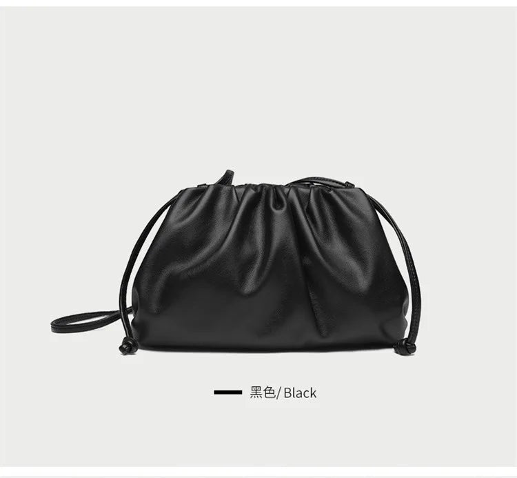 Luxury Soft PU Leather Shoulder Bag for Women - Small Crossbody Messenger Bag - JStorehub 