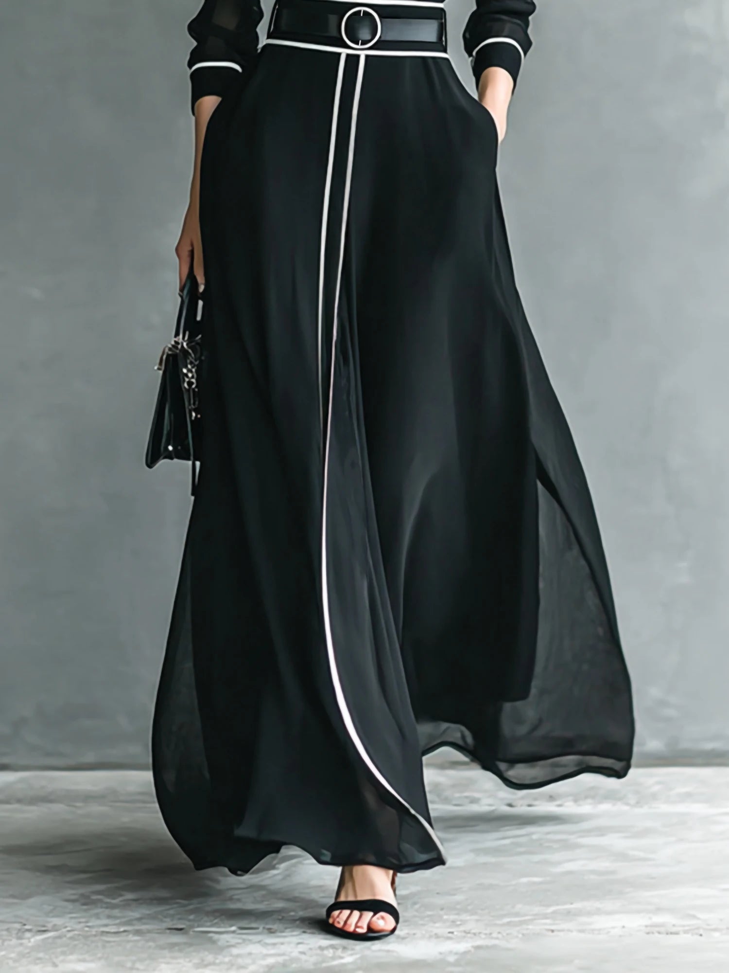 Women Dresses: Chiffon Maxi Dress for Parties | Salman Store