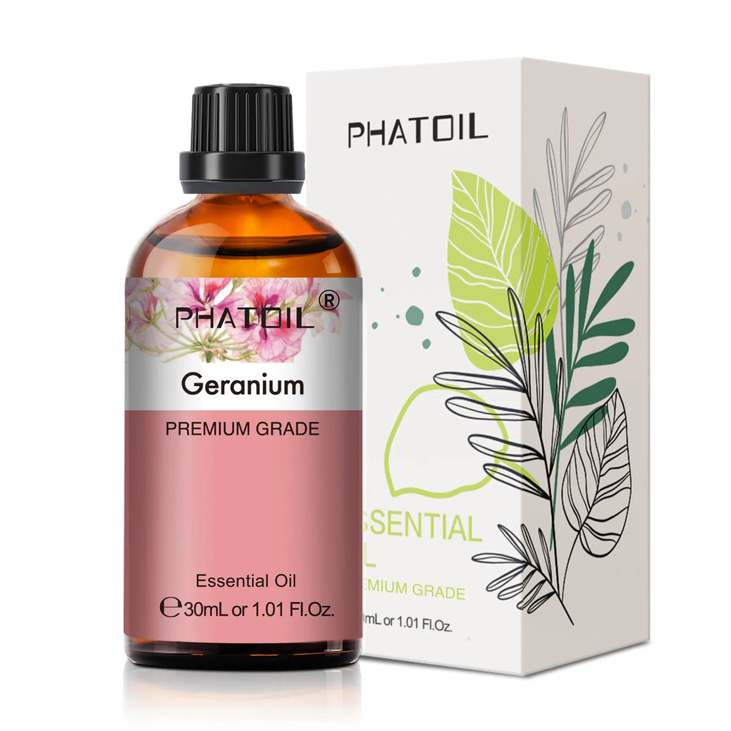 Phatoil 30ml Aromatherapy Essential Oil Set - Lavender Eucalyptus Vanilla Orange