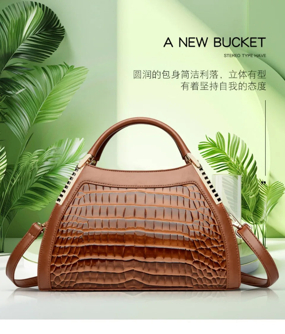 Women Brand Luxury Handbags Women Bags Designer Hobos Two Layers Sac - SalmanStore 