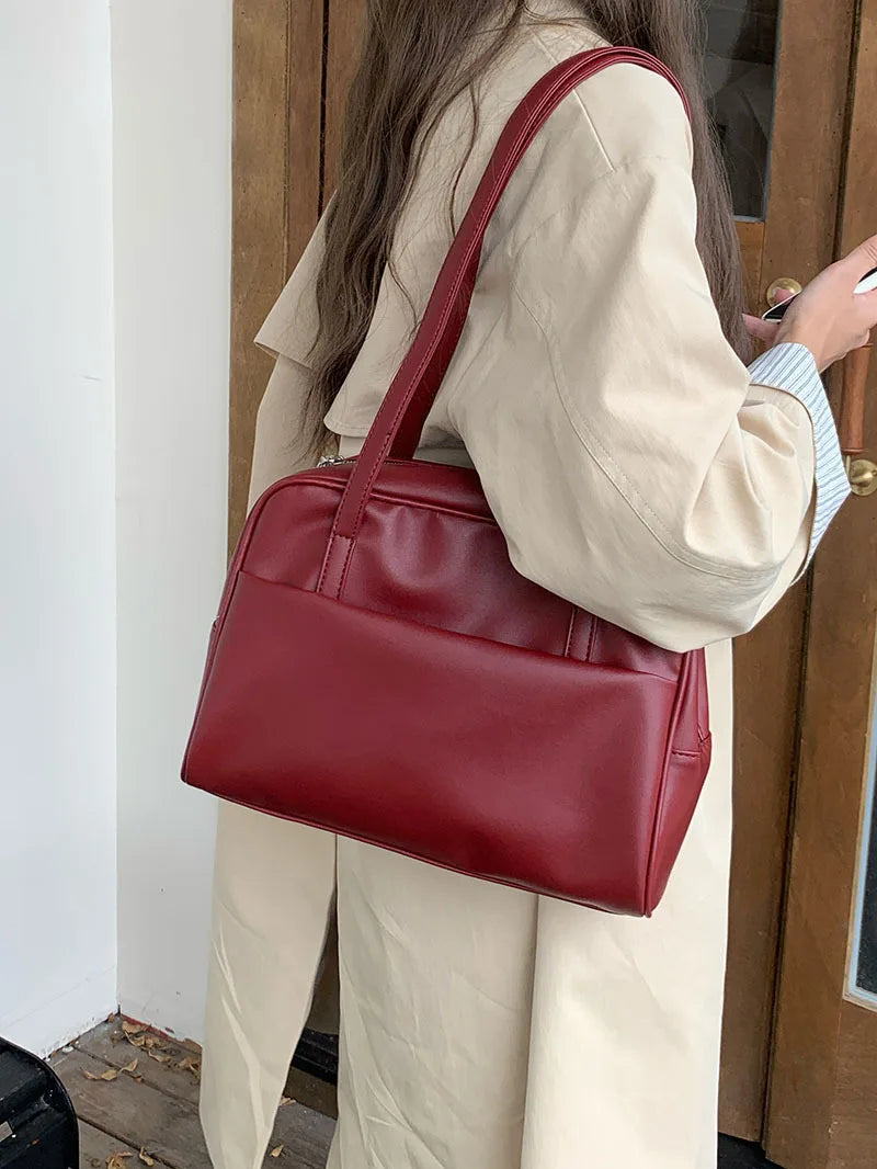 Korean Style Large Capacity Single Shoulder Bag for Women - JStorehub 