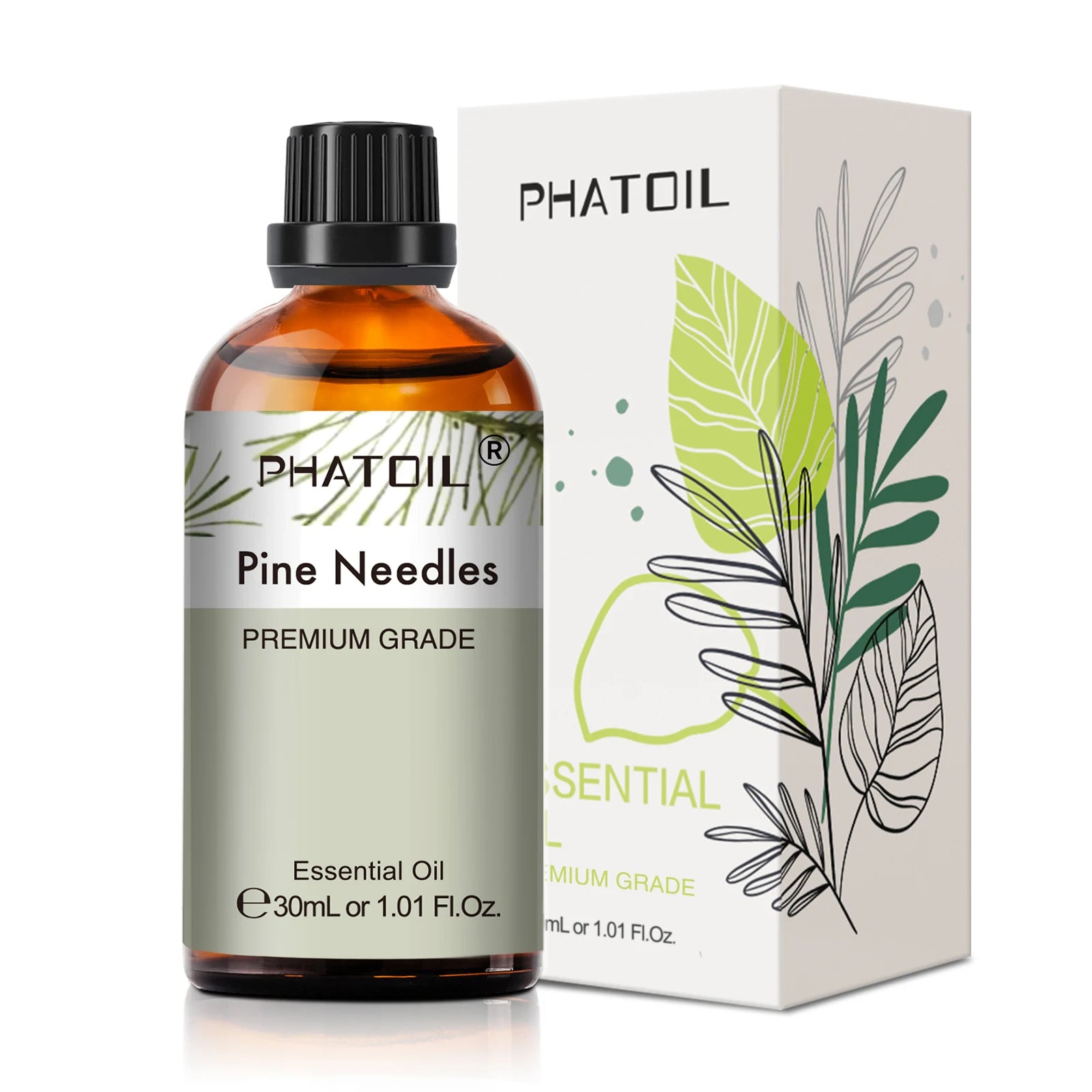Phatoil 30ml Aromatherapy Essential Oil Set - Lavender Eucalyptus Vanilla Orange