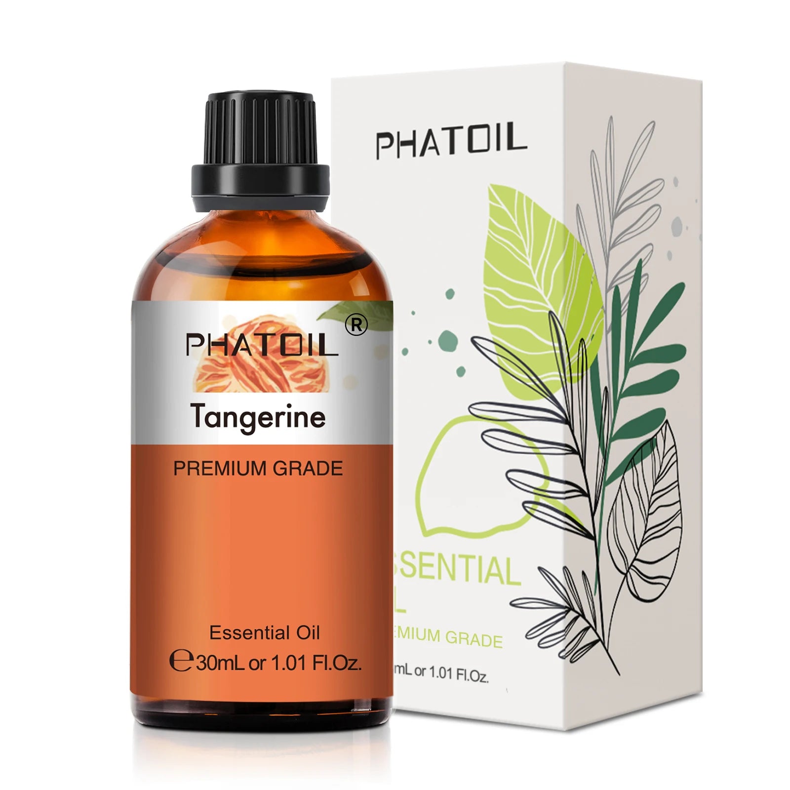 Phatoil 30ml Aromatherapy Essential Oil Set - Lavender Eucalyptus Vanilla Orange - JStorehub 