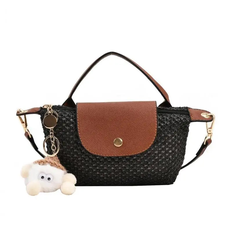 Summer Straw Braided Women's Shoulder Bag - SalmanStore 