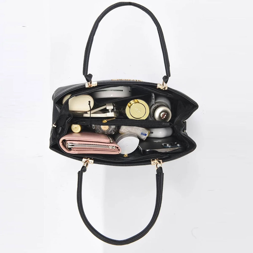 Korean Trendy Bow Shoulder Bag - Large Capacity Messenger Bag for Women - JStorehub 