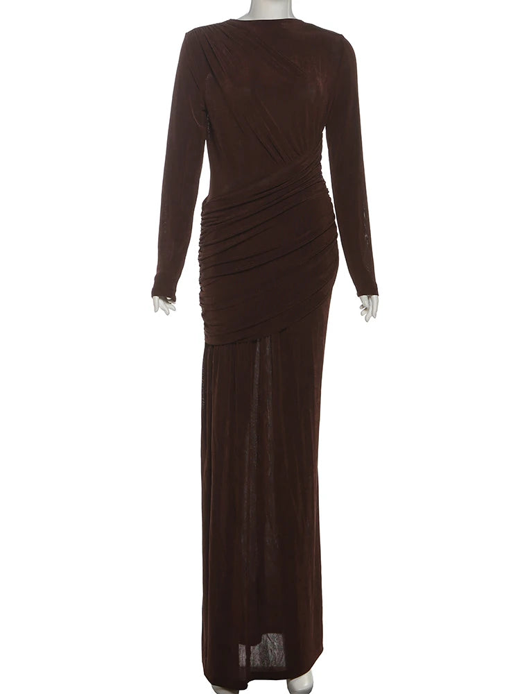 Women Dresses: NIBBER Ankle-Length A-Line Dress | Salman Store