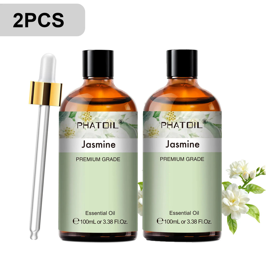 Phatoil 100ml Premium Essential Oil Set - Sandalwood Lavender Eucalyptus