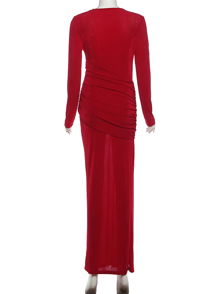 Women Dresses: NIBBER Ankle-Length A-Line Dress | Salman Store
