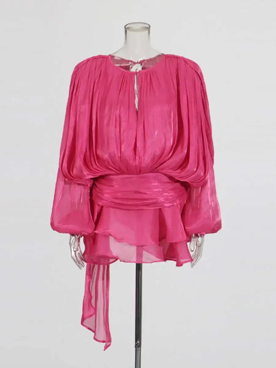 Women Dresses: TWOTWINSTYLE Sweet Mini Dress | Salman Store