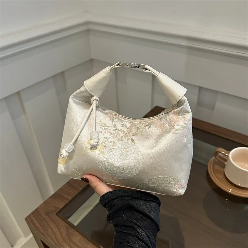 Chinese Style Fine Embroidery Shoulder Bag 2025 - Fashion Crossbody Tote Handbag for Women - JStorehub 