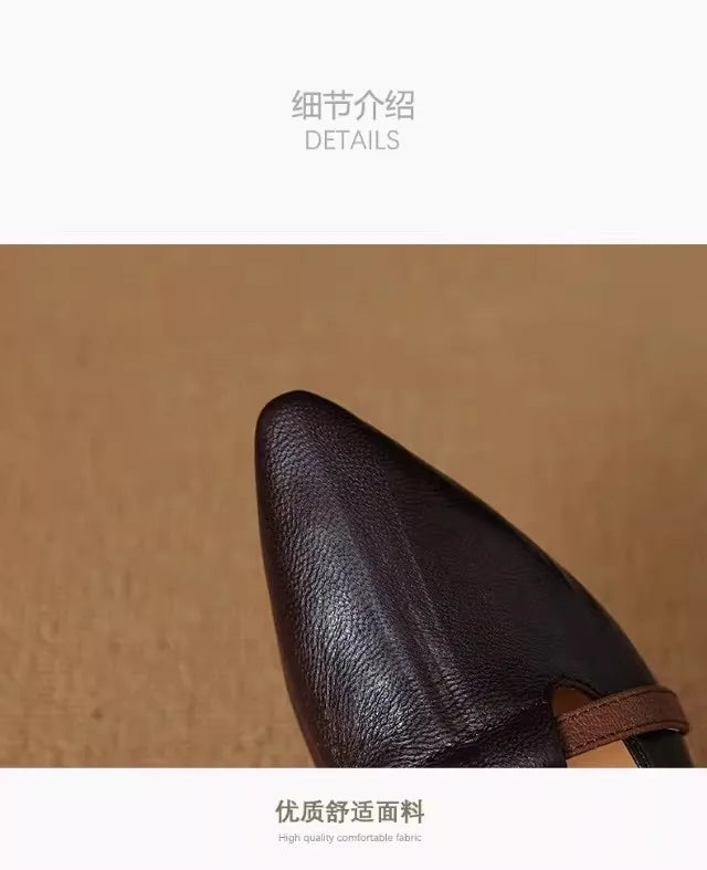 2026 Women's Pointed Toe High Heels - Comfortable Low Cut Pumps Sandals - JStorehub 