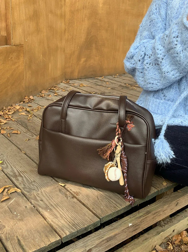 Korean Style Large Capacity Single Shoulder Bag for Women - JStorehub 