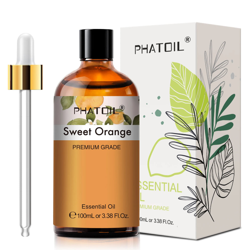 Phatoil 100ml Premium Essential Oil Set - Sandalwood Lavender Eucalyptus