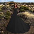 Elegant Long Sleeve Lace Plus Size Wedding Dress - 3XL Ball Gown Bridal Gown - JStorehub 