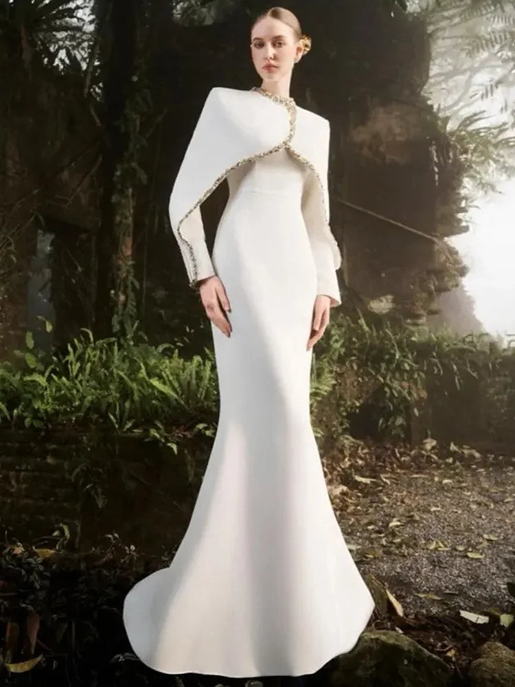 Elegant Wedding Dress for Women – Modern Bridal Gown - SalmanStore 