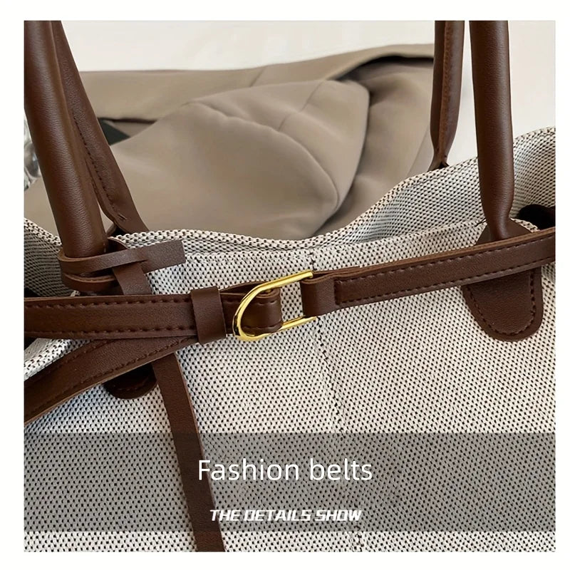 Shoulder Tote Bag for Women Durable Material Travel Commuter - SalmanStore 