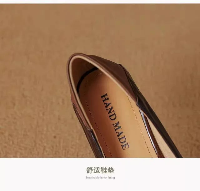 2026 Women's Pointed Toe High Heels - Comfortable Low Cut Pumps Sandals - JStorehub 