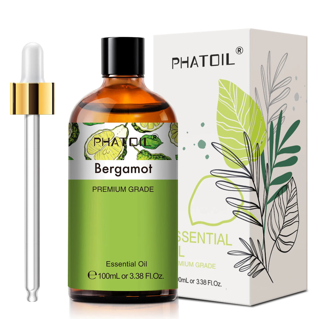 Phatoil 100ml Premium Essential Oil Set - Sandalwood Lavender Eucalyptus