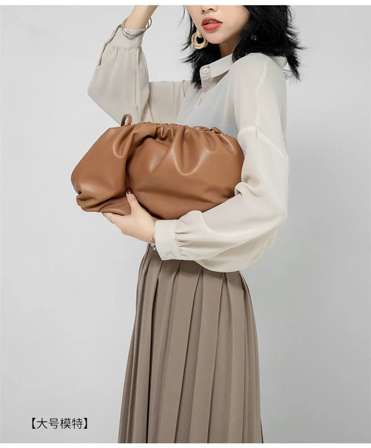 Luxury Soft PU Leather Shoulder Bag for Women - Small Crossbody Messenger Bag - JStorehub 
