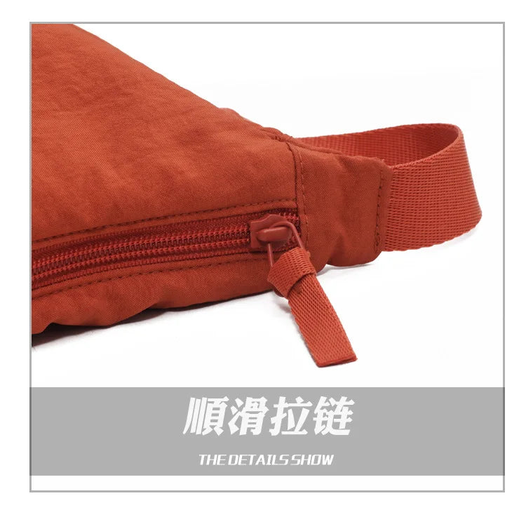 Casual Nylon Hobo Crossbody Bag for Women - Large Capacity Designer Shoulder