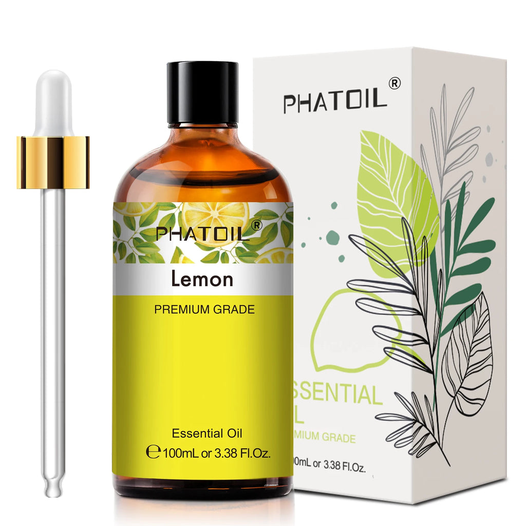 Phatoil 100ml Premium Essential Oil Set - Sandalwood Lavender Eucalyptus