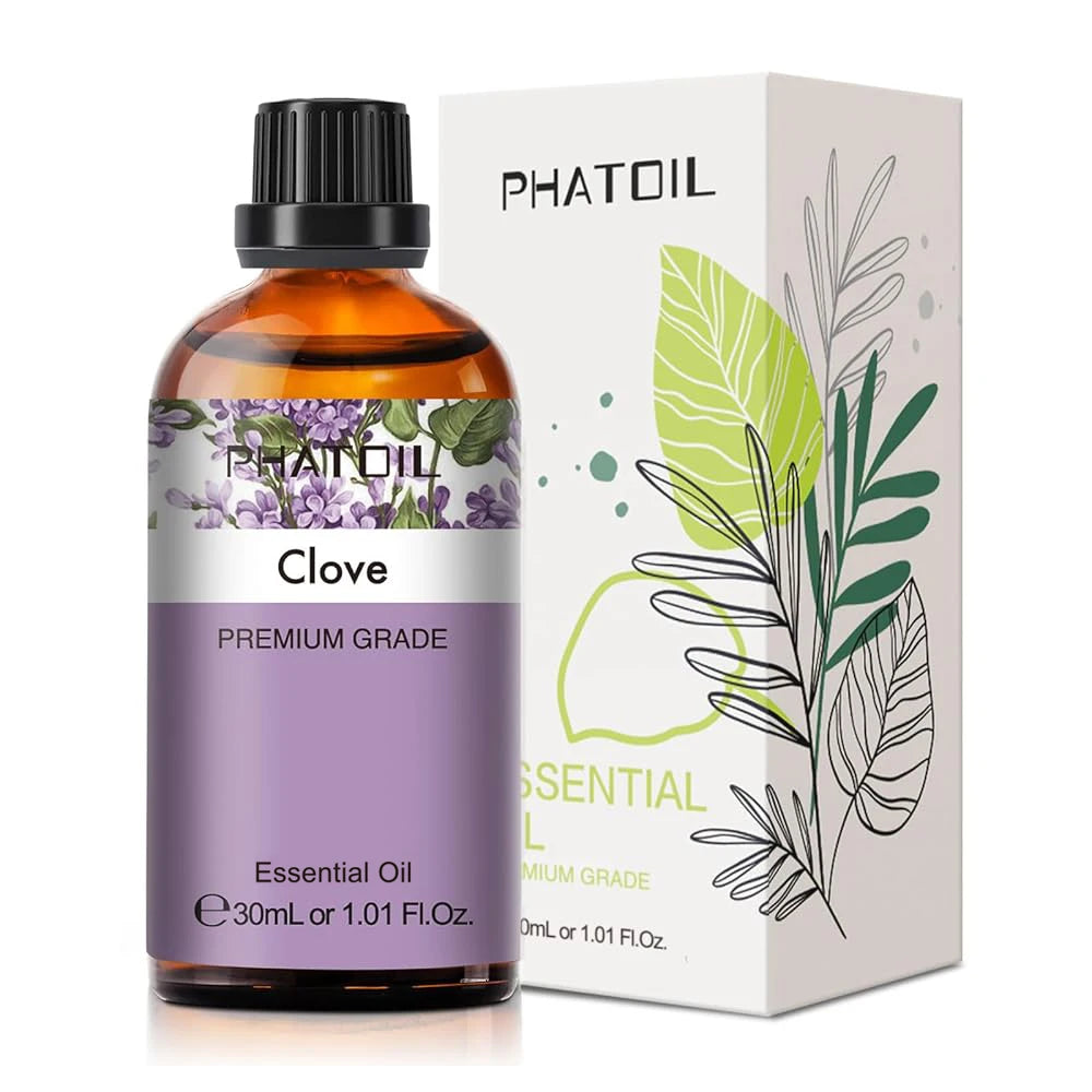 Phatoil 30ml Aromatherapy Essential Oil Set - Lavender Eucalyptus Vanilla Orange