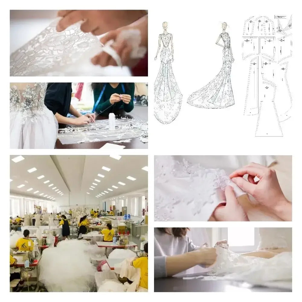 Customized Luxury Rhinestone Trumpet Long Evening Gown - Formal Party Dress - JStorehub 