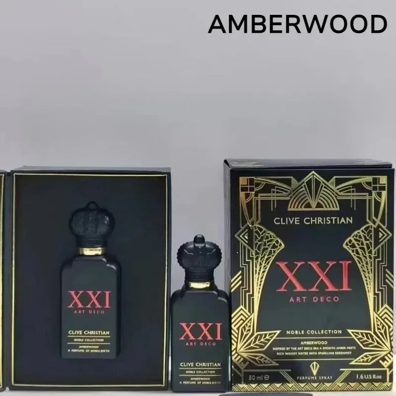 Clive Christian Amberwood 50ml Unisex Perfume - Jasmine Rose Sandalwood - JStorehub 