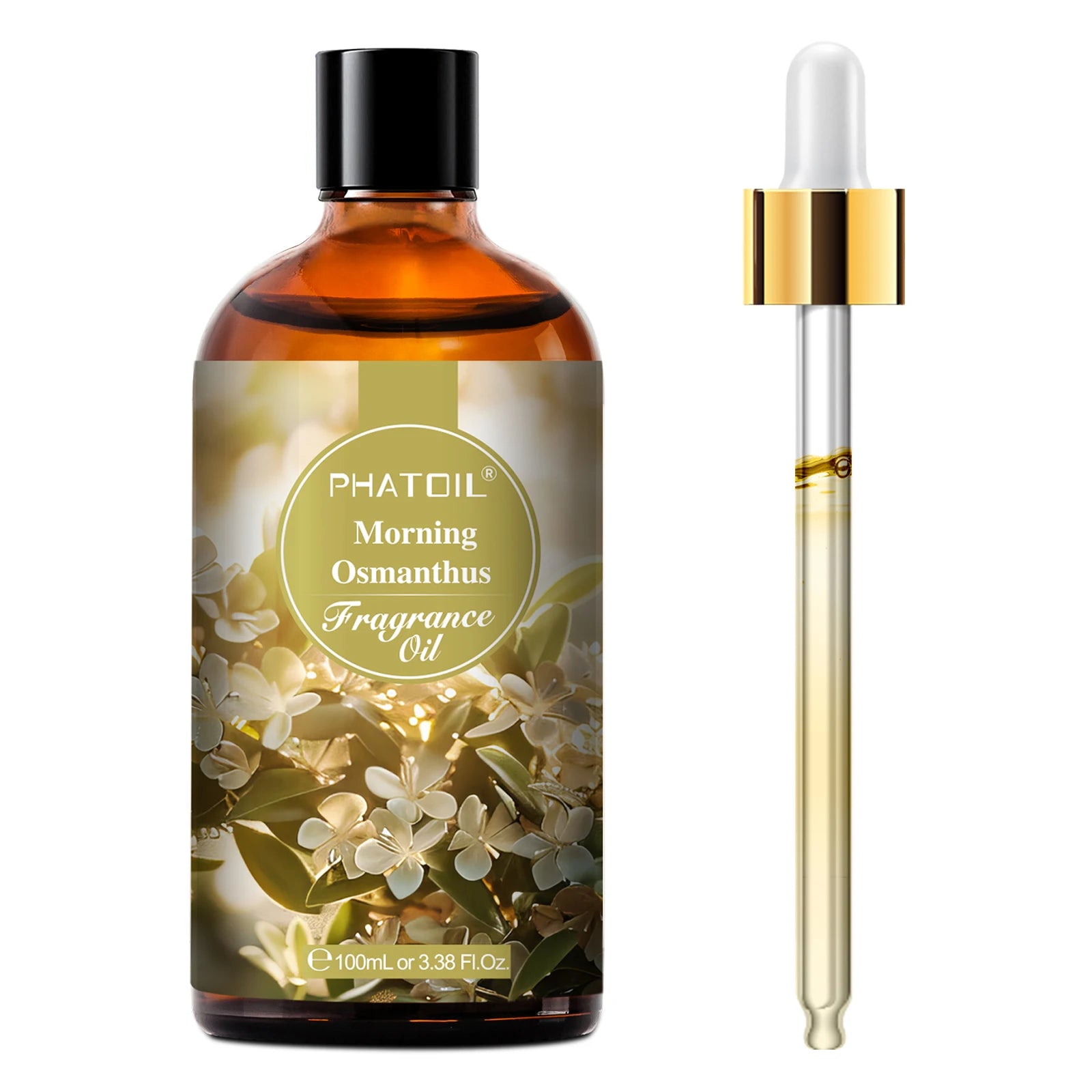 Phatoil 100ml Fragrance Oil with Dropper - White Musk Orange Blossom