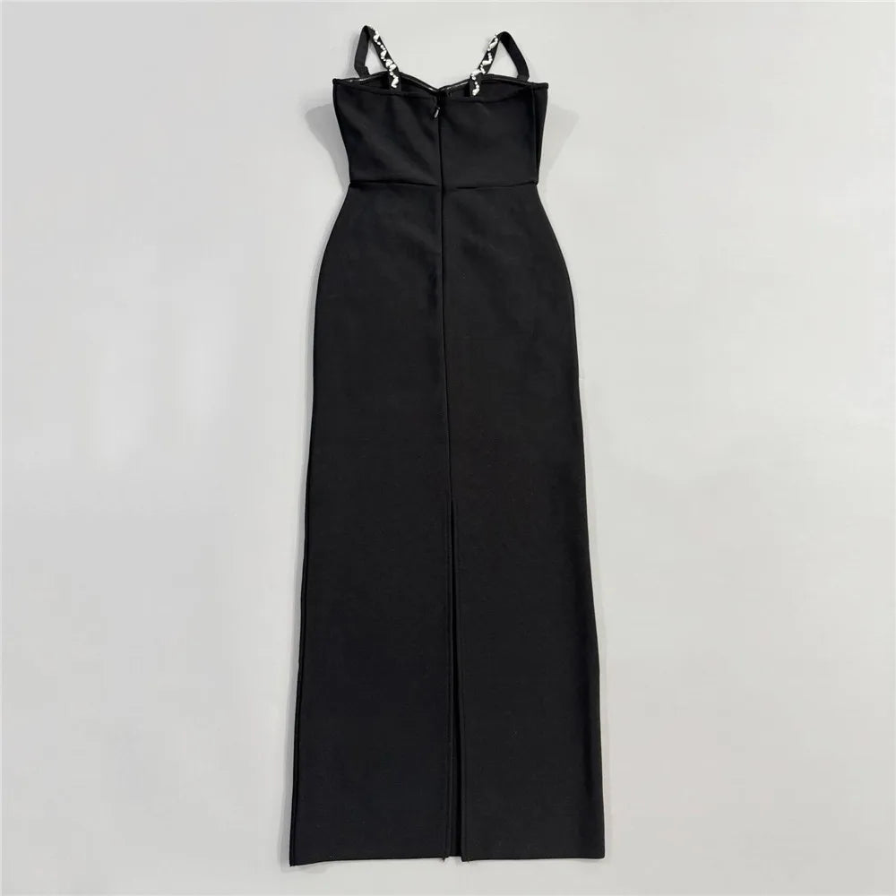 Women Dresses: Elegant Beading Bandage Dress | Salman Store