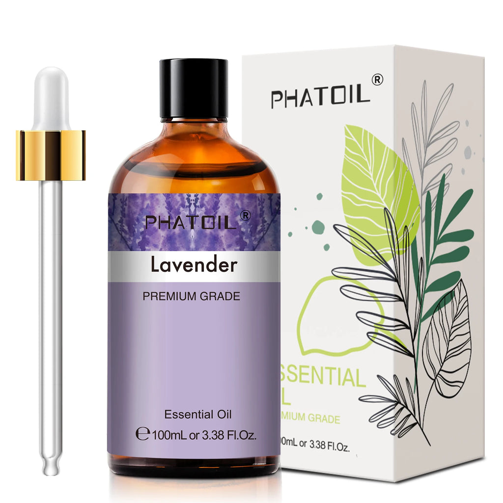 Phatoil 100ml Premium Essential Oil Set - Sandalwood Lavender Eucalyptus - JStorehub 