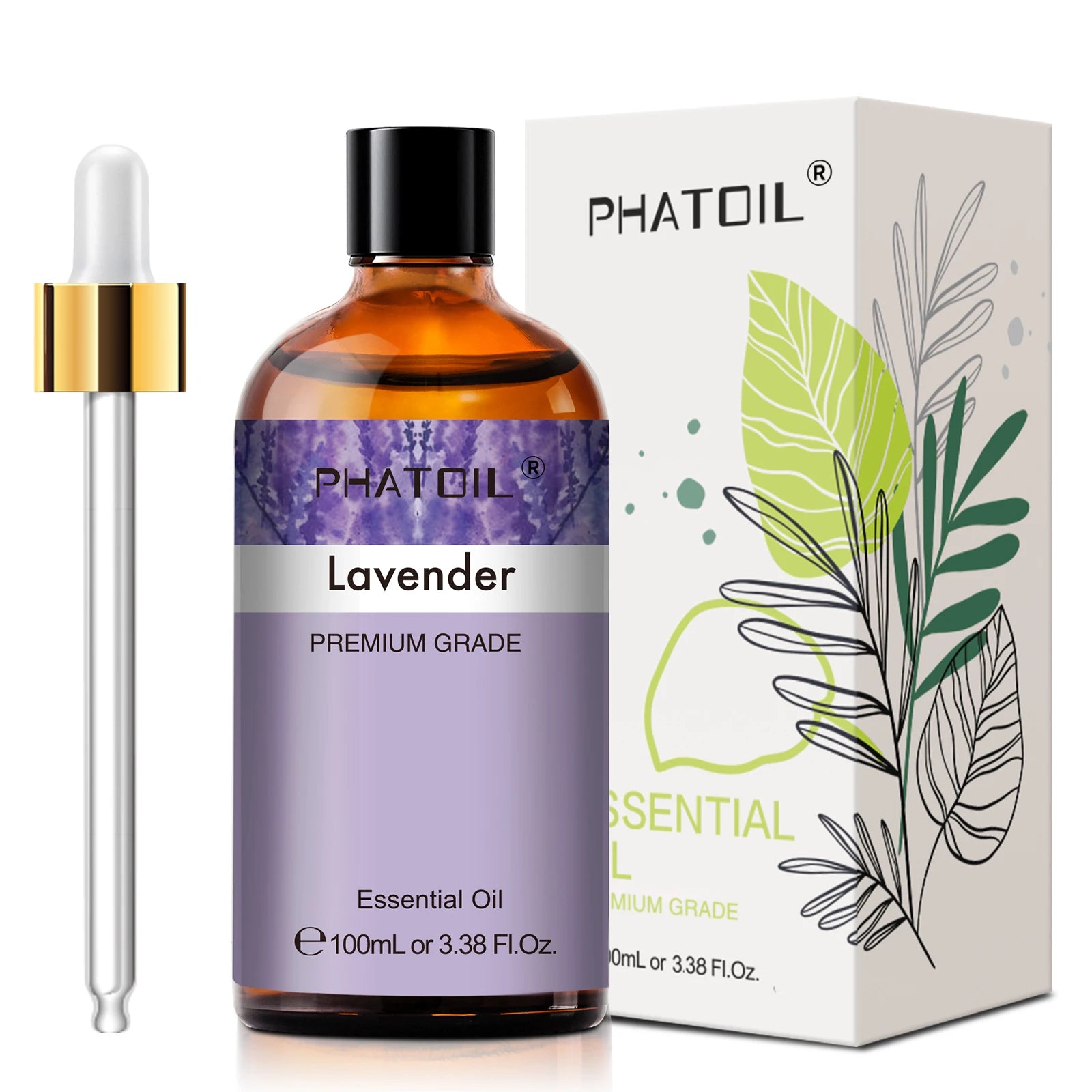 Phatoil 100ml Premium Essential Oil Set - Sandalwood Lavender Eucalyptus - JStorehub 
