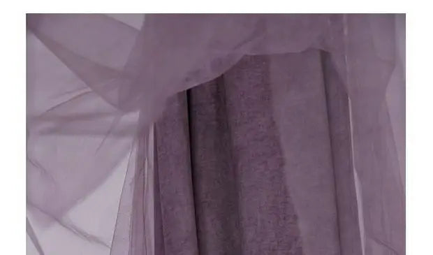 Spring 2026 Plus Size Long Lace A-Line Dress - High Waist Slimming Gown