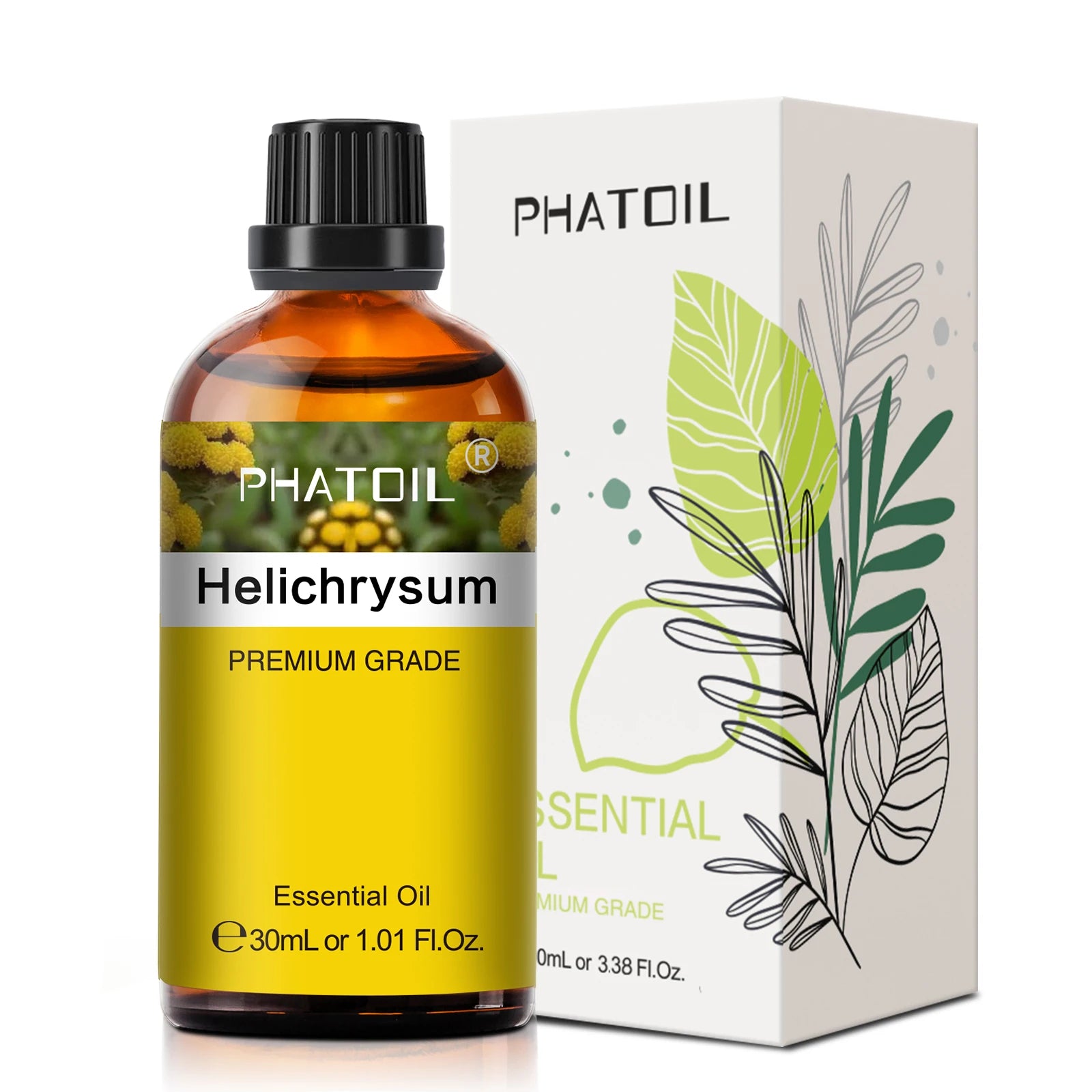 Phatoil 30ml Aromatherapy Essential Oil Set - Lavender Eucalyptus Vanilla Orange - JStorehub 
